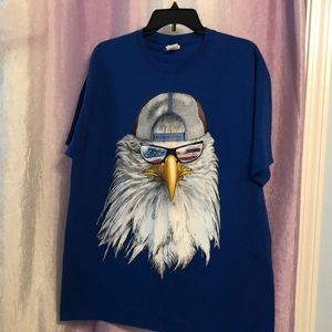 New Fruit of the Loom Men’s T- Shirt Eagle Design